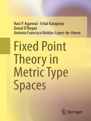 cover image of Fixed Point Theory in Metric Type Spaces
